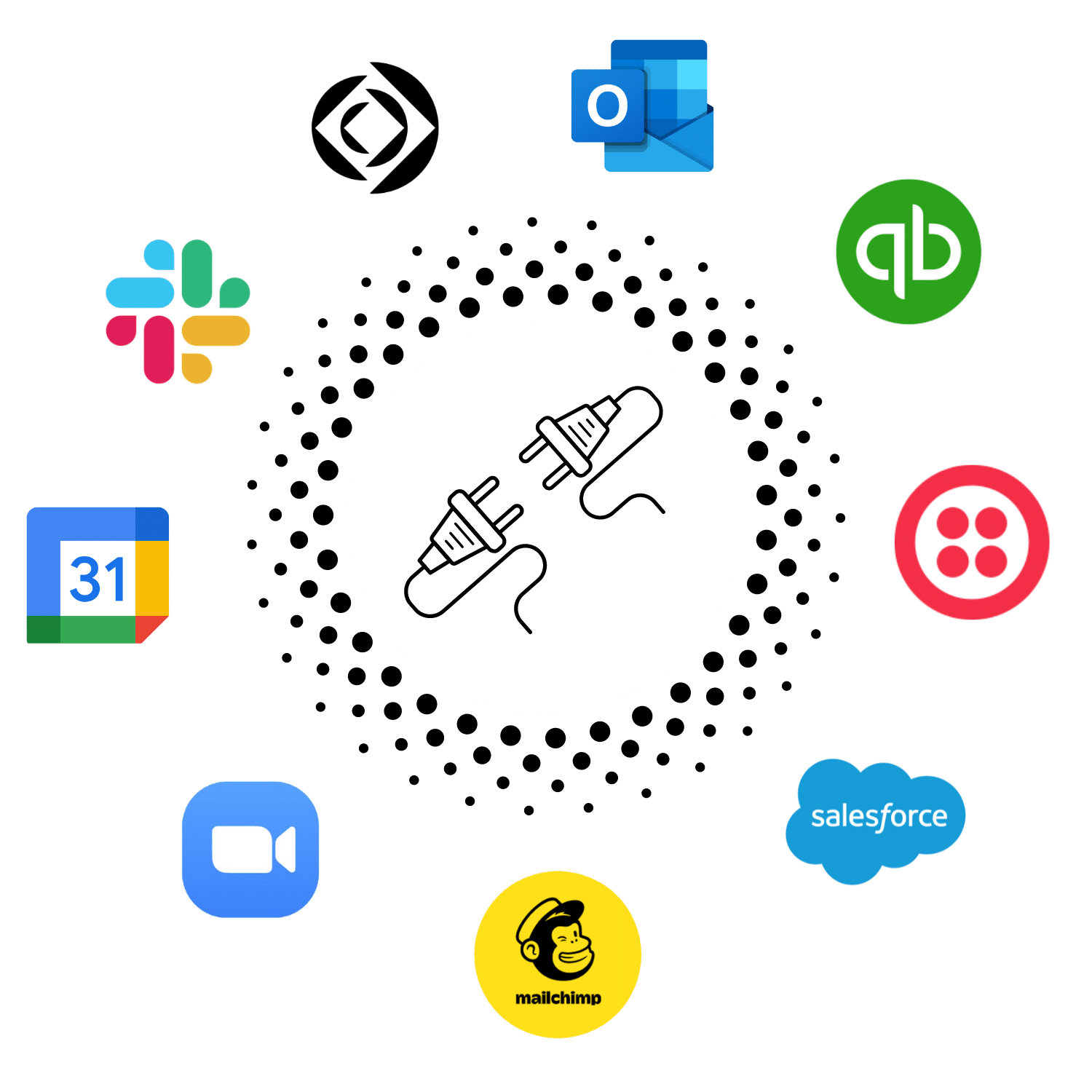 Graphic of how FileMaker developers can integrate other applications with FileMaker.