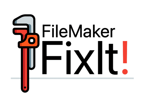 Logo for FileMaker FixIt! Free help for your FileMaker issues