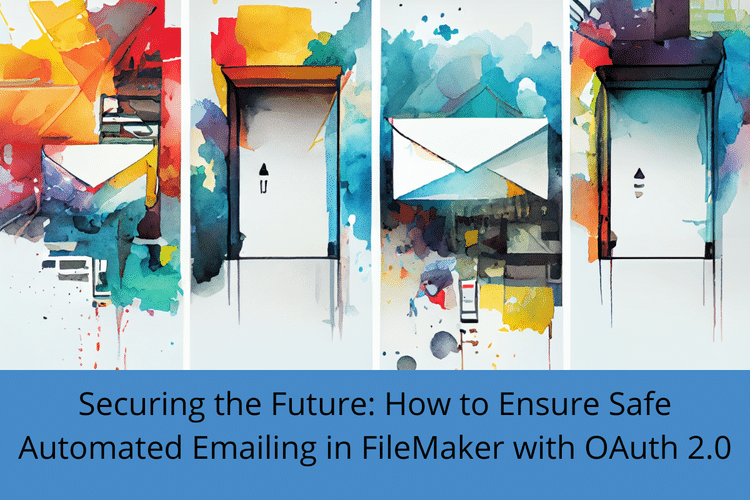 Graphic for blog article about FileMaker and OAuth2.0