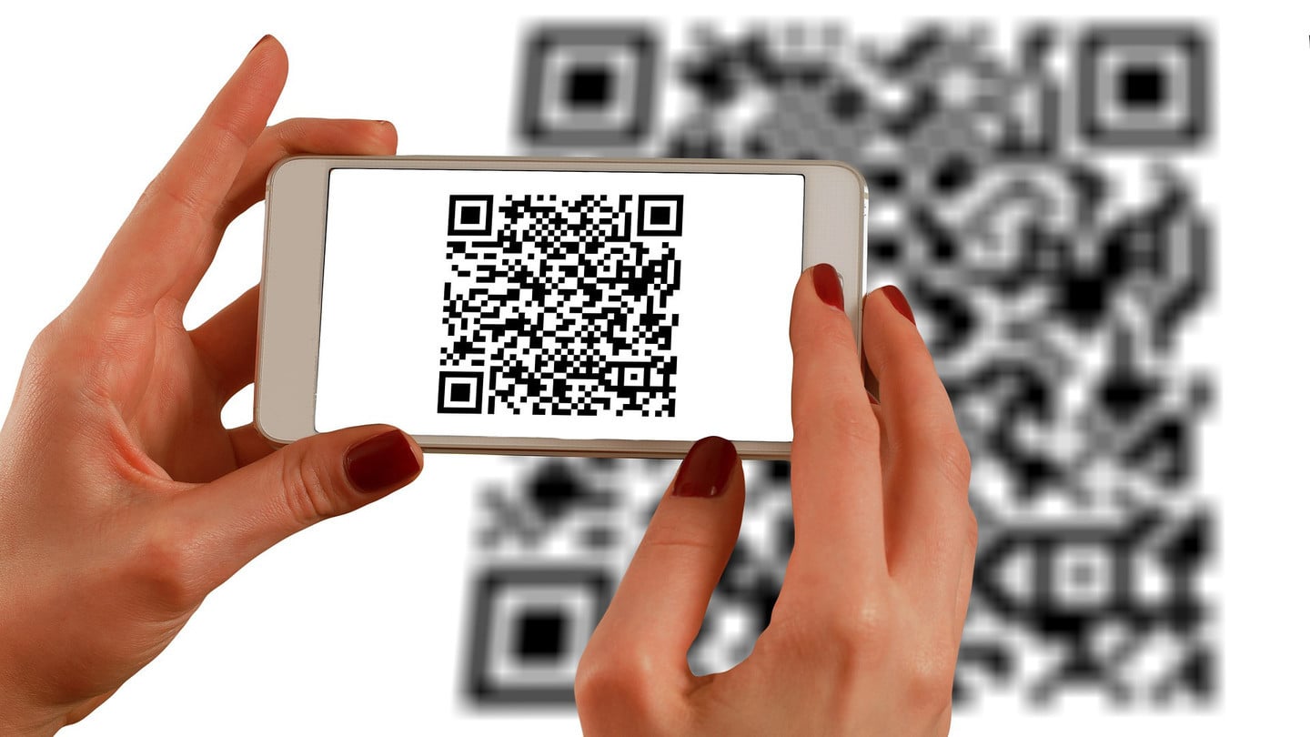 QR Code scan on mobile device