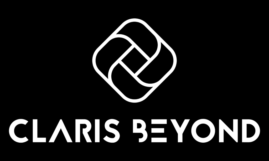 Claris Beyond logo, a monthly Meetup for reviewing helpful integrations and assisting with programming challenges.