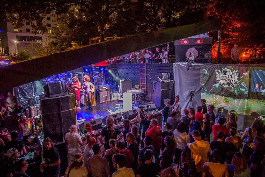 Photograph of Mohawk Austin, where Best of Austin live music can be found.