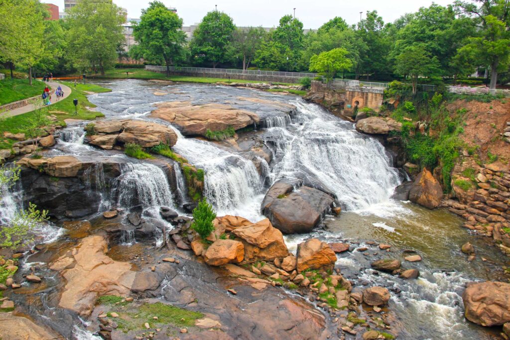 Falls Park Greenville South Carolina FileMaker Build Grow Learn