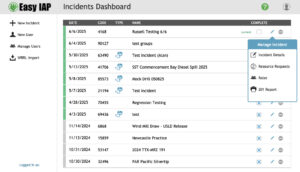 EasyIAP Incident Dashboard