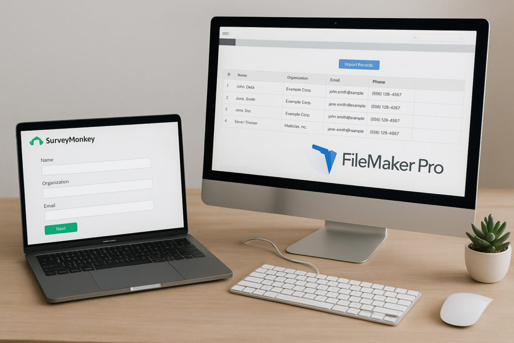 survey monkey filemaker integration