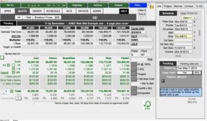 JOBZ Quote Input Screen